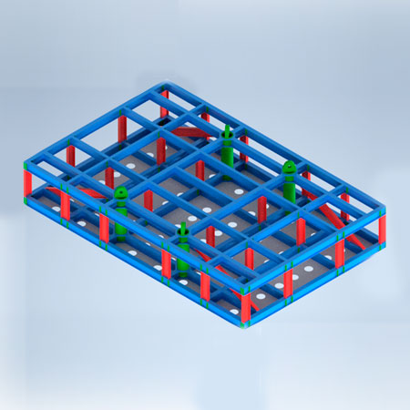 Estruturas metálicas / Skids